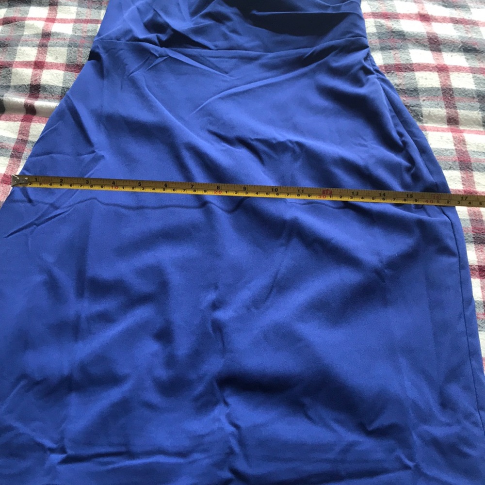 NWT Royal Blue Strapless Dress - Picture 7 of 7